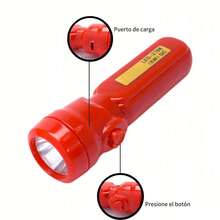Mini Rechargeable Flashlight Portable LED Lamp Three Modes 4 Colors LED-2768 - Blue - View 2