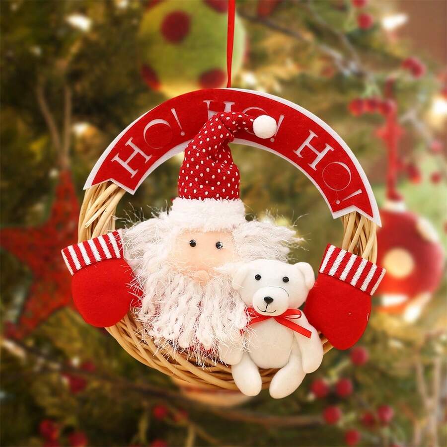 Decorative Hanging Ornaments - Red - View 1