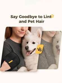 3 件套宠物毛发去除手套、猫毛清洁器、猫毛去除工具、猫咪美容手套、脱毛刷、除毛器、双面狗毛刷、双向刷毛设计的静电宠物毛发去除手套、可水洗可重复使用的猫狗毛发去除器美容手套工具，适用于家具、床单、汽车座椅