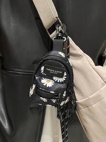 Coin Purse Mini Bag Pendant Bag Zebra Print Leopard Print Cow Print Cherry Daisy Backpack Pendant Backpack Pendant Bag For Women Wallet Mini Wallet Purse Wallet Wristlet Wallet Travel Wallet Coin Wallet - Multicolor - View 18