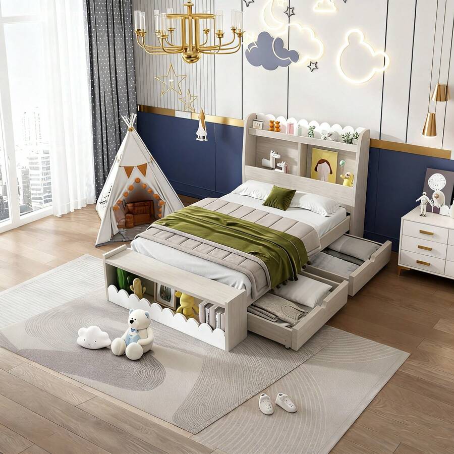 Beds - White - View 1