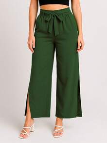 Swisz Women Pants - Army Green - View 10