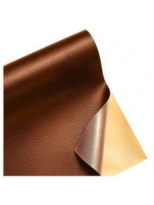 Kit de Parches Reparadores de Piel,Parche Autoadhesivo,Piezas ReparacióN Pegatinas,para Restaurar ArtíCulos De Piel Como SofáS, Sillas, Bolsos, Etc. 50 X 200 (Negro) - marrón claro - Ver 12