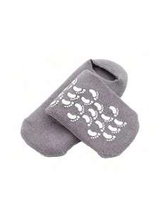 1 Pair Moisturizing Socks Heel Gel Sock Rough Foot Care Treatment Soft Silicone Gel Lined Infused Lotion Spa Socks Cotton Gel Sleeves For Repairing Softening Dry Cracked Feet Skins, To Be Used With Your Favorite Lotions And Creams For Foot Moisturizing, Suitable For Mother's Day, Wedding Season Gift ﻿ - Multicolor - View 6