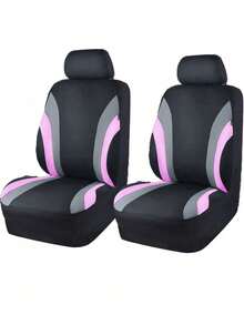 9PCS/4PCS Universal Car Seat Covers Full Set, Waterproof Sporty Breathable Seat Protectors With Removable Headrest Covers, Airbag Compatible, Easy Installation For Auto Interior Protection & Decoration - ZYT[Style 8] - View 16