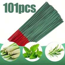 12,6 pulgadas Lemongrass verde, adecuado para el hogar, el hotel, el estudio de yoga, el campamento al aire libre, Halloween, Navidad, regalos festivos, regalos para amigos y familiares