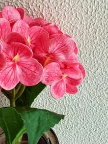 1pc/2pcs/3pcs 30cm Long/Mini Embroidered Floral Balls, Faux Flowers, Suitable For Wedding Decor, Holiday/Birthday Party, Home Decoration, Classic All-Season, Halloween & Christmas Decor, High-End Living Room Ornament - Pink - View 4