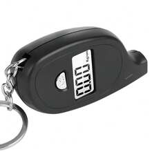 汽车检测仪测试仪迷你液晶显示屏轮胎压力表汽车摩托车轮胎压力数字仪表诊断工具 2 件