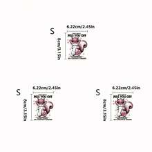 1 cái/2 cái/3 cái Túi đựng kính màu hồng sáng tạo và phong cách nhất Hình con sóc hoạt hình động vật có họa tiết văn bản cá nhân Nhãn dán chuyển nhiệt cho áo phông, áo len, quần jean, ba lô, túi xách, vỏ gối và mũ bóng chày cổ điển tự làm, Nhãn dán nhựa bền có thể giặt được để làm đồ thủ công và trang trí - Nhiều màu - Xem 4