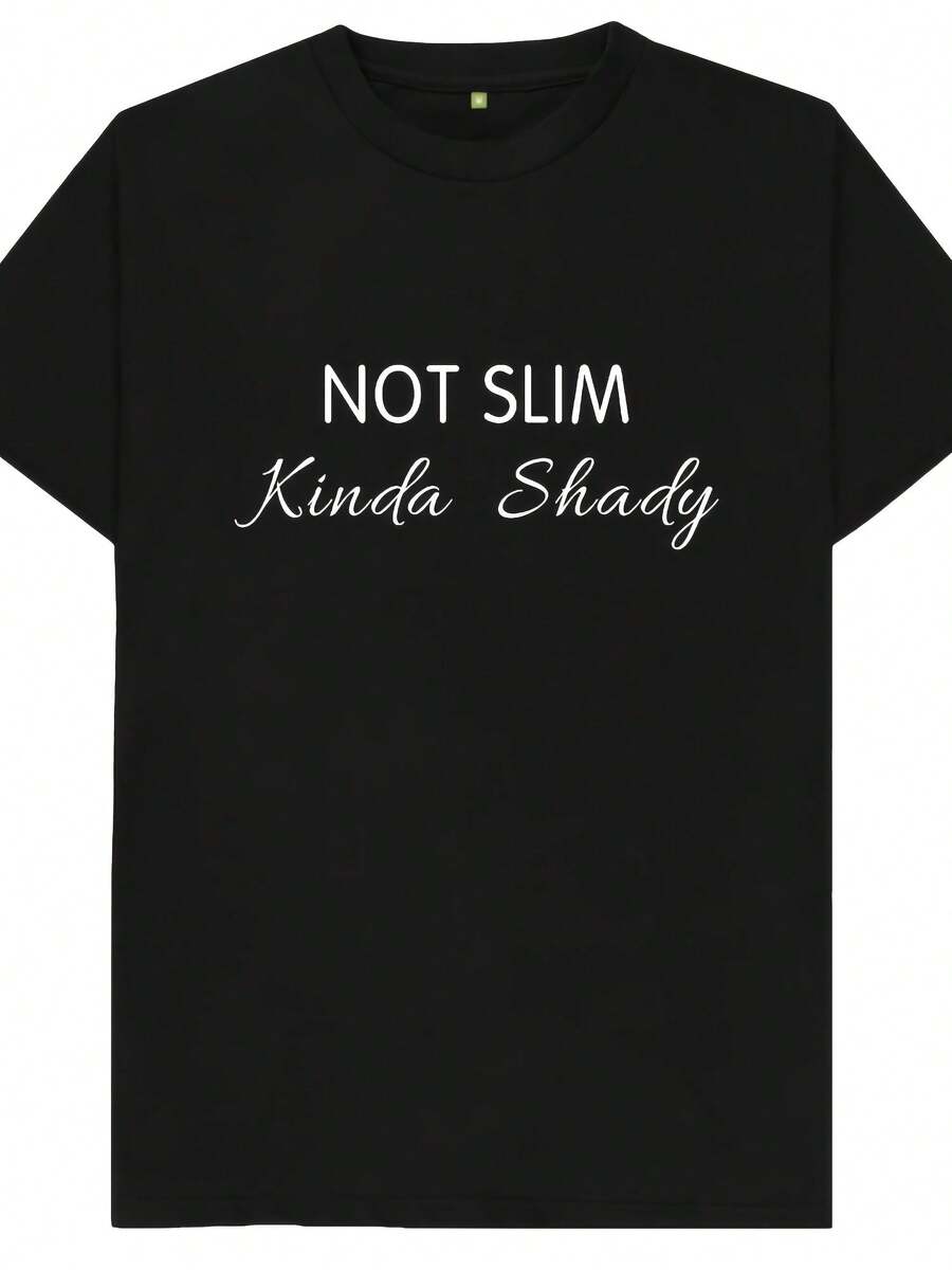 Not Slim Kinda Shady S Wos Kids Uni T Shirt - 風格11 - 查看 1