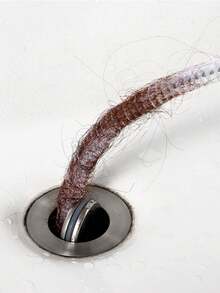 45厘米管道疏通刷，浴室毛发下水道，水槽清洁刷，排水管清洁剂，柔性清洁剂，堵塞孔清除工具