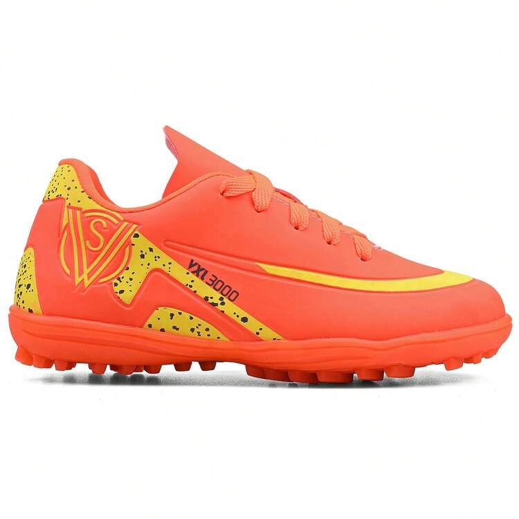Boys' Soccer Cleats For Training And Match + Socks - 橘色 - 查看 2
