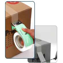 CUTTRSZE 1pc Tape Gun Tape Cutter Tape Packaging Machine, Metal Packaging Tape Dispenser Gun Box Sealing Machine ‌, Suitable For Household And Warehouse Box Sealing,Back To School,School Supplies,Office And Study Supplies/Tapes, Adhesives And Fasteners/Tape Cutters,Carton Sealer