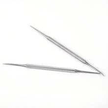 Stainless Steel Silver Ingrown Toenail Lifter, Toenail Cleaner Tool, Multifunctional Nail File, Pedicure Tool - Multicolor - View 8