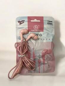 Fone de ouvido colorido com microfone entrada P2 - Som Claro e Confortável - Multicolorido - Visão 3