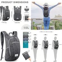 10L 15L 20L Hiking Backpack Lightweight Packable Hiking Daypack Small Travel Outdoor Foldable Shoulder Bag