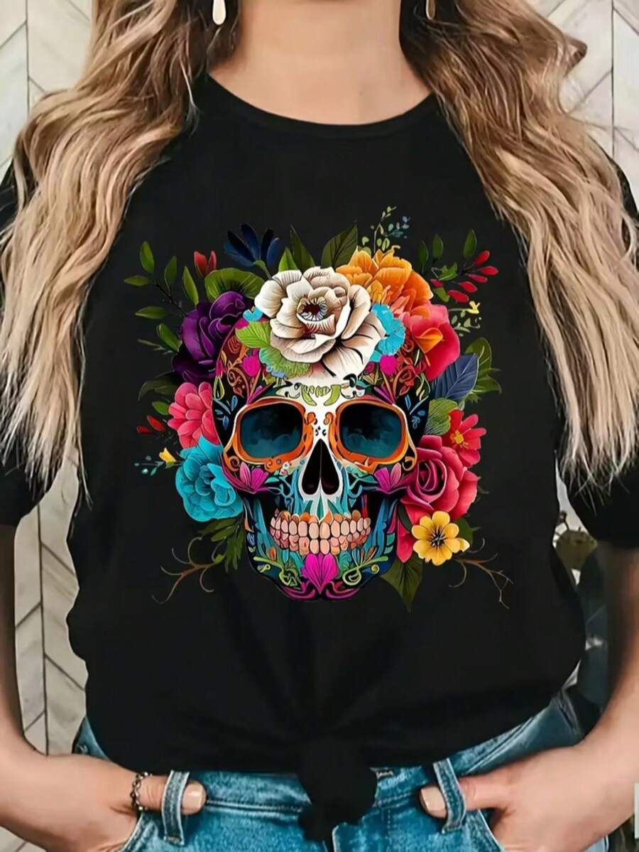 Women T-Shirts - Black 1 - View 1
