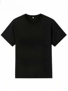 Plus Size Women's Christmas T-Shirt - Casual Round Neck With Holiday Print, Short Sleeve, Polyester Blend, Machine Washable, Christmas T-Shirt