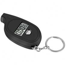 汽车检测仪测试仪迷你液晶显示屏轮胎压力表汽车摩托车轮胎压力数字仪表诊断工具 2 件