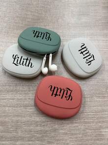 حقيبة تخزين سماعات الأذن من السيليكون قابلة للتخصيص، حقيبة رقمية محمولة، صندوق تخزين كابل الشحن والبيانات، حقيبة تخزين إكسسوارات إلكترونية ضرورية للسفر، مناسبة لشواحن، سماعات الأذن، سماعات الرأس، بطاقات SD، كابلات البيانات، متوفرة بمجموعة متنوعة من الألوان لتلبية احتياجات التخزين اليومية الخاصة بك. يمكن استخدامها للسفر والعمل والمدرسة وتخزين السكن الجامعي.