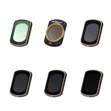 MECORIGHT Filtros adecuados para Osmo Pocket 1/2/3 Gimbal: Filtro UV, Filtro polarizador CPL, Filtro degradado GND, Filtro de densidad neutra ND8/64/1000, Filtro antirradiación para fotografía nocturna, Filtro de densidad neutra de polarización 2 en 1 - Filtros de la serie cardán DJI OSMO - Ver 28