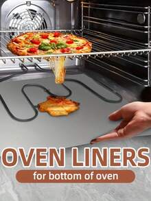 [Maty do grilla] Zestaw 2 mat do grilla odpornych na wysoką temperaturę – wielokrotnego użytku i łatwe do czyszczenia, odpowiednie do piekarników i grilli, akcesoria kuchenne z powłoką zapobiegającą przywieraniu - Wielokolorowa mata do grilla - Zobacz 2