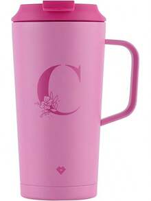 Letra C - Rosa