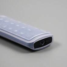 1pc Clear Silicone TV Remote Control Protective Cover Insulation,Galentines,Puppy,Carnival,Party Decorations,Kitchen Decor,Household Items - Clear - View 5