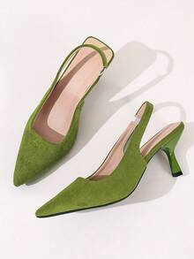 Sandalias de tacón de gatito para mujer, elegantes tacones altos con correa de tobillo, adecuados para todas las estaciones