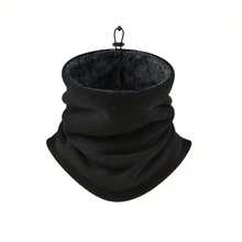 2-Pack Men's Thermal Neck Warmer - Heavyweight Windproof Thermal Face Mask, Soft Fleece Lining, Breathable Polyester Knit, Suitable For Winter Cycling, Outdoor Activities, Skiing And Motorcycle Riding - Multifunctional Balaclava, Hand Wash Only - Solid Black, Gray - Suitable For Cold Weather And Layering, Cold Weather Layering Outfit, Motorcycle Riding Gear, Men's Winter Accessories, Windproof Face Mask, Functional Face Mask, Solid Color Design, Heavyweight Fabric, Durable Insulation Material, Men's Winter Sports - Đen + Xám - Xem 9