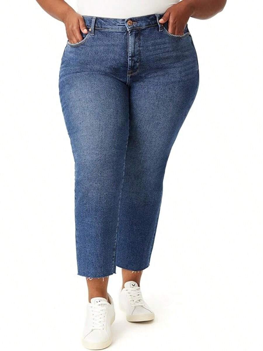 Kensie Jeans The Allie High-Rise Slim Straighthalloween - Lesina - View 1