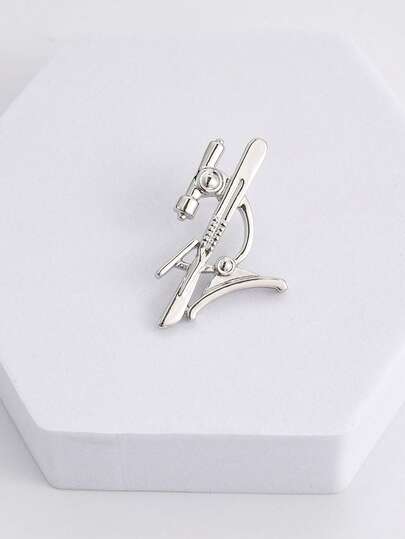 Vintage Scalpel Brooch Department Simple Pin For Doctors Nurses Medical Students Graduation Jewelry Accessories Gifts