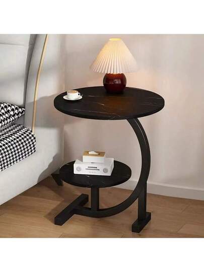 Coffee Tafel Next To The Living Room, Shelf, Nordic Verlichting Luxe Bedside, Moderne Bedside Table, Sofa Side