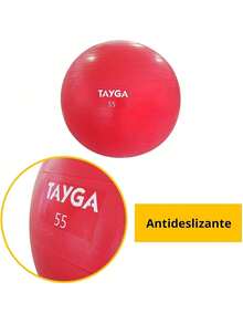 Tayga Pelota Fitness para Entrenamiento de Yoga Pilates - Gris - Ver 1
