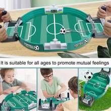 Mini Tabletop Soccer Board Game Toys For Children, Interactive Tabletop Soccer Game Suitable For Indoor Family Gatherings And Entertainment, Perfect Gift For Birthday Parties, Decoration. Tabletop Soccer Playset For 2 Players, Portable Outdoor Sports Game Toy, Ideal For Halloween, Christmas Gift Set