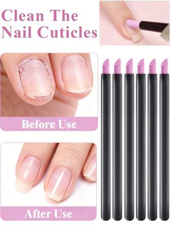 20Pcs Professional Manicure Pen Set - Quartz & Ceramic Carving Polishing Tools With 45 Degree Cuticle Pusher & Remover, Nail Buffer, Pumice Stone For Gel & Natural Nails, Complete Nail Art Supplies For Back To School & Home Manicure Pedicure