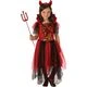 KIWI Magical Devil Costume For Girls, Terrifying And Enchanting Costume With Eye-Catching Devilish Design, Available In Multiple Sizes, Ideal For Halloween, Carnival, And Parties - 彩色 - 查看 2