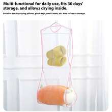 Household Pillow Drying Net Bag, Dedicated Drying Rack, Windproof Foldable Storage Drying Net Bag, Suitable For Daily Home Use - Multicolor - View 10