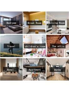 TOCOZOC Cortinas Opacas Portátil, 145 x 300cm Persianas Opacas Portátil con Aislamientoérmico, Persianas Cortina para Ventanas con Cortador, Regla y Bolsas - 1 - Ver 4