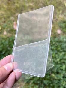 Film Coated Horizontal Version, Hard Card Cover, Small Card, Transparent Album, Idol Postcard, Photo, Card Film Clip Protective Cover
