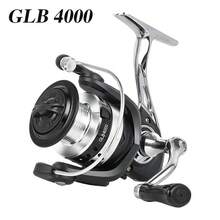 BILLINGS 旋转渔线轮，金属旋转渔线轮，CNC 铝制线轴，最大阻力 12KG，5.2:1 齿轮比，顺滑强劲的淡水咸水渔线轮，具有即时反向功能 - 彩色 - 查看 9