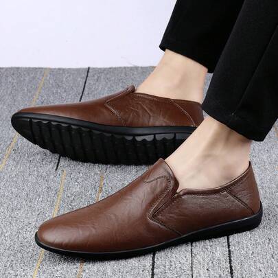 Spring And Summer Large Size Direct  Loafers Casual Men's Shoes Lazy Driving Shoes