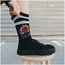 American Socks Men Crew Socks - Black - View 2