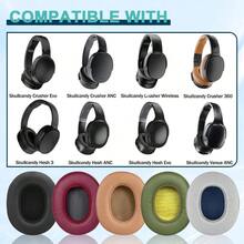 Replacement Ear Pads For Crusher Wireless/Evo/Hesh ANC/EVO/Crusher ANC, Headphones Ear Cushions Covers For  Venue Wireless Headset Accessories Ear Cups Repair Parts (Khaki) - màu xanh lá - Xem 5