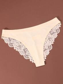 3 st/set sexiga spetstrosor och sidenunderkläder för kvinnor - Multifärgad - Visa 4