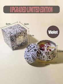 4/1Scented Candle Set With Colorful Box, Multiple Scent Combinations, Pleasant & Rich Fragrance, Smokeless, Long Burning Time - Christmas Gift Ideal For Family & Friends,Christmas Candle,Gift Sets For Women For Wedding, Birthday, Festivals, Wedding Souvenirs,Aromatherapy Candles For Home,Candle Present For Men And Women, For Birthday Christmas Day Yoga Bath, Valentine's Day Gift, Home, Hotel Decoration, Retro Pattern Design, Soy Wax,