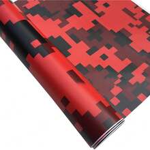 ملصق سيارة فينيل مقاوم للماء ذو نمط فسيفساء، بدون فقاعات وتحرير الهواء، ملصقات ديكورية للسيارة