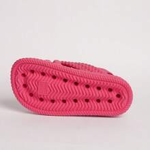 Kit Of 2 Pairs Of Girls' Daisy Sandals, Lightweight And Comfortable, Braided School Shoes - 藍色+粉紅色 - 查看 5
