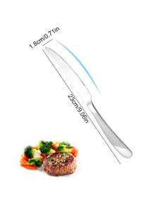 1/4 Piece Dinner Knives,Stainless Steel Steak Knife Set For Restaurant, Hotel, Steak Service