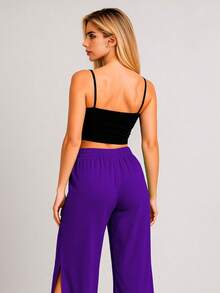 Swisz Women Pants - Red Violet - View 4